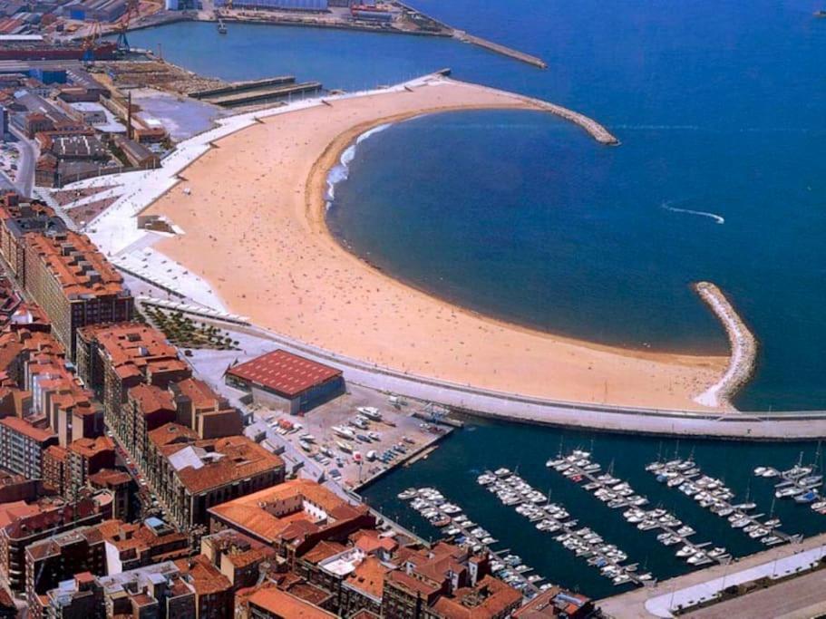 Espacioso 140 M2 Y Calidad A 250 Metros Playa Y Puerto Deportivo 5Hab 2 Banos Vut2917As กิฮอน ภายนอก รูปภาพ